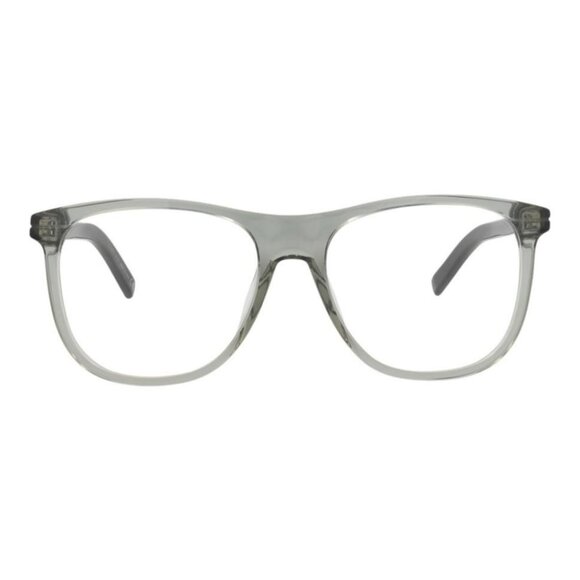 Dior Mens Square/Rectangle Grey Black Transparent Fashion Designer Eyewear - Picture 1 of 4